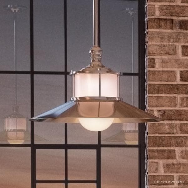 Shop Luxury Nautical Indoor Hanging Pendant Light, 9"H x 14"W, with